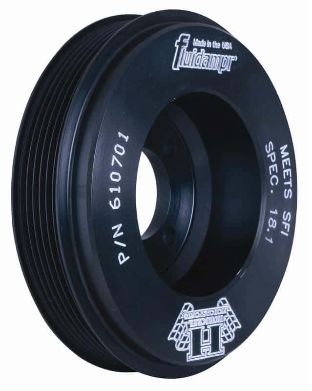 Fluidampr — Fluidampr Mitsubishi EVO 8 / 9 Steel Internally Balanced Damper
Harmonic Balancer - view 2
