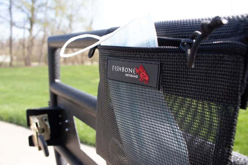 Fishbone Offroad — Fishbone Offroad 2018+ Jeep Wrangler JL 2 Door Tube Door Storage Bag - view 13