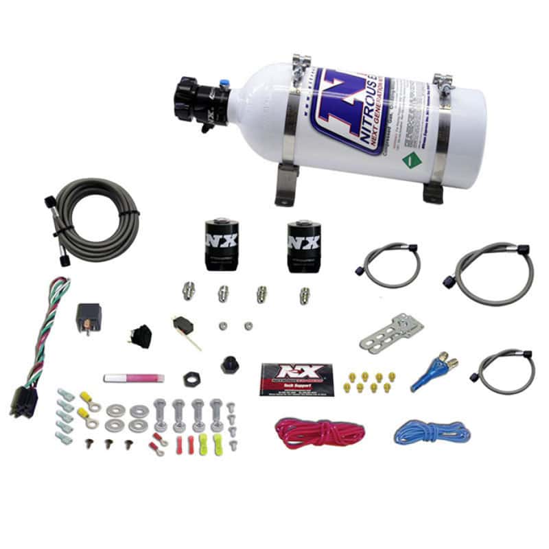 Nitrous Express — Nitrous Express All Dodge EFI Single Nozzle Nitrous Kit (35-150HP) w/5lb Bottle
Injection System Kit
N2OSys - view 3