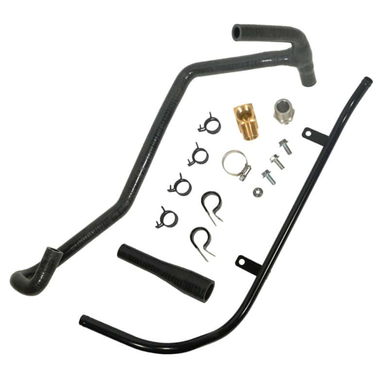 BD Diesel — BD Diesel 03-05 Dodge Cummins (5.9L) Howler Turbo Coolant Tube Relocation Kit
COOLANT TUBE RELOCAT
CoolantWaterOutletTb - view 1