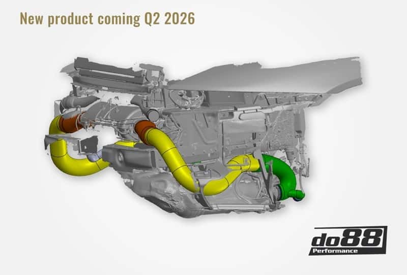 do88 — do88 16-19 Porsche 911 Carrera (991.2) Turbo Inlet Hoses - OE Turbo - view 2