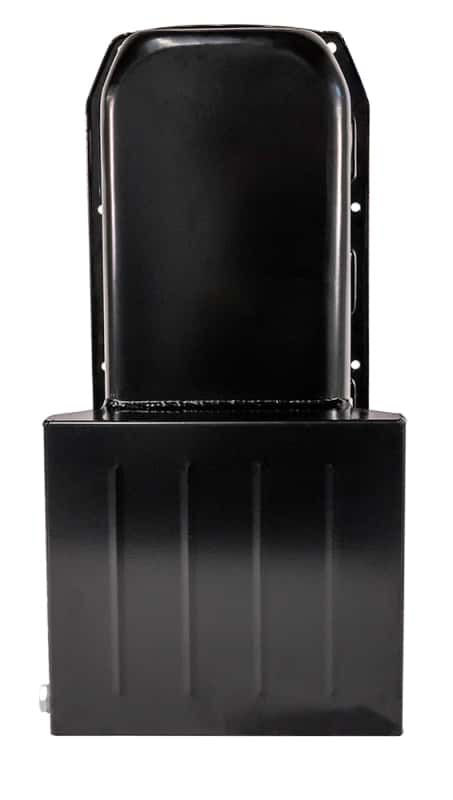 Moroso — Moroso Pre-85 Chevrolet SBC (w/2 Piece Rear Main Seal) Wet Sump 7qt 8.25in Steel Oil Pan - Black - view 3