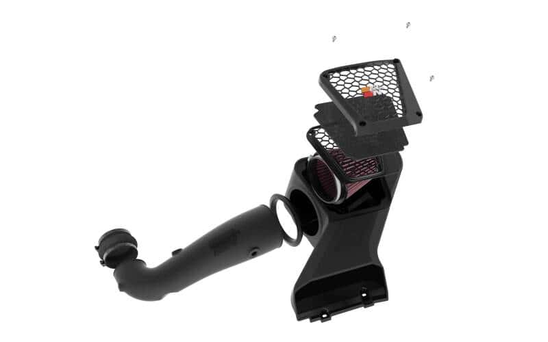 K&N Engineering — K&N 23-24 Ford F150 Raptor R 5.2L V8 Performance Air Intake System
Air Intake System - view 6
