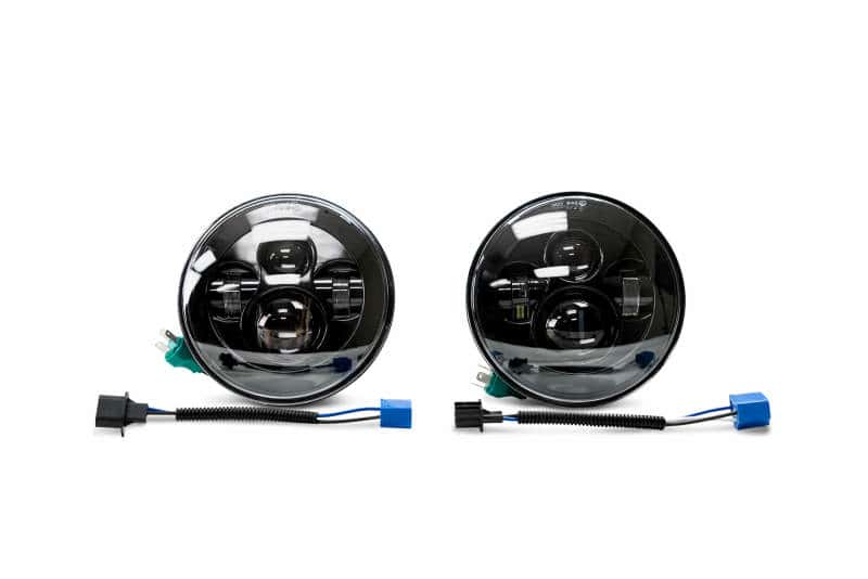 DV8 Offroad — DV8 Offroad 07-18 Jeep Wrangler JK LED Projector Headlights
Headlights - view 2