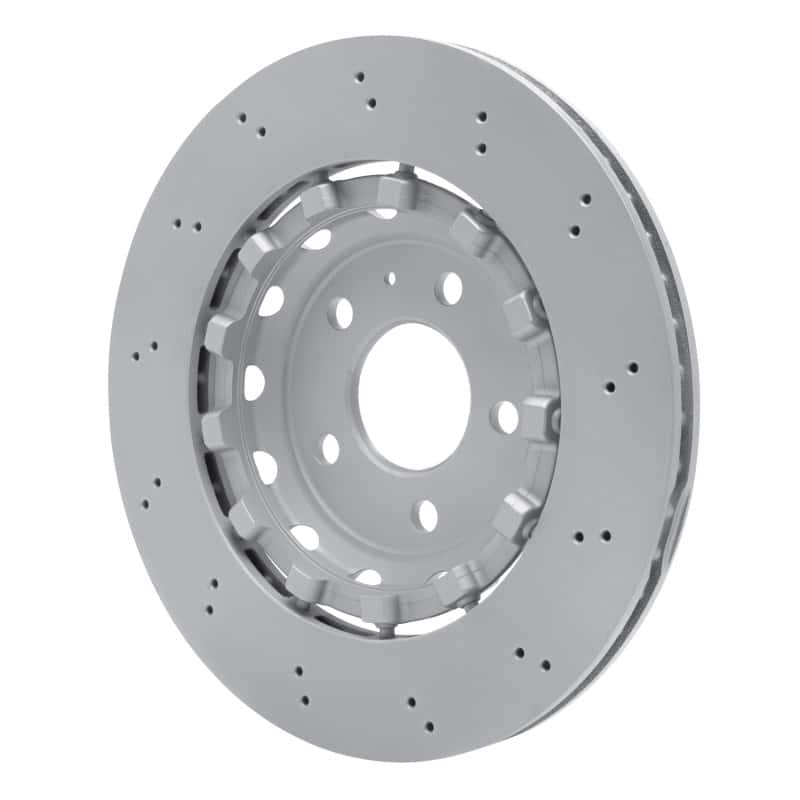 DFC — DFC 18-25 Audi RS5 Sportback Rear Drilled Hi-Carbon Alloy Geomet Coated Rotor - view 4
