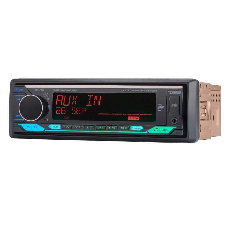 DS18 — DS18 Single Din Headunit Full DSP Bluetooth USB 3 Zones RGB illumination - view 6