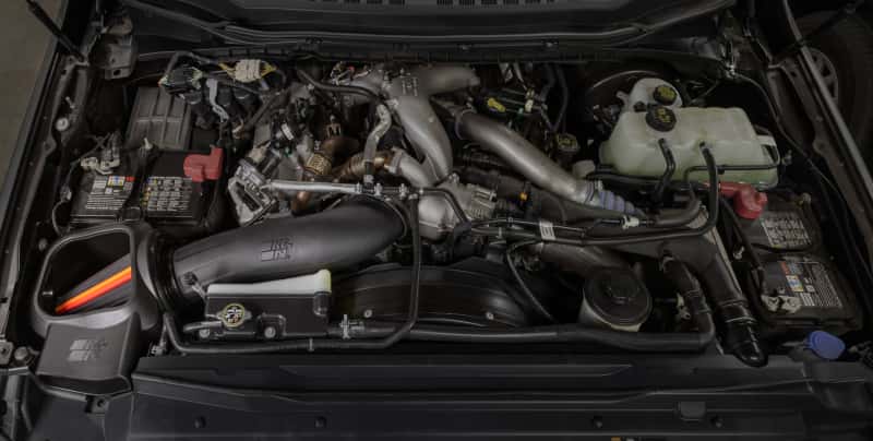 K&N Engineering — K&N 20-26 Ford F250 SD 6.7L Diesel NextGen Dry Flow Cold Air Intake
NEXTGEN DIESEL DRYFL - view 4