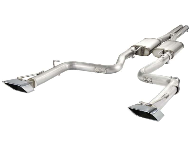 aFe — aFe MACHForce XP Exhausts Cat-Back SS-409 EXH CB Dodge Challenger SRT-8 08-12 V8-6.1/6.4L
Cat-Back Exhaust
ExhstSysKt - view 1