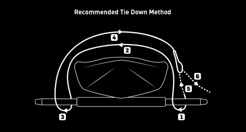Rhino-Rack — Rhino-Rack Rapid Tie Down Straps w/Buckle Protector - 3.5m/11.5ft - Pair - Black
Tie Down Strap - view 1