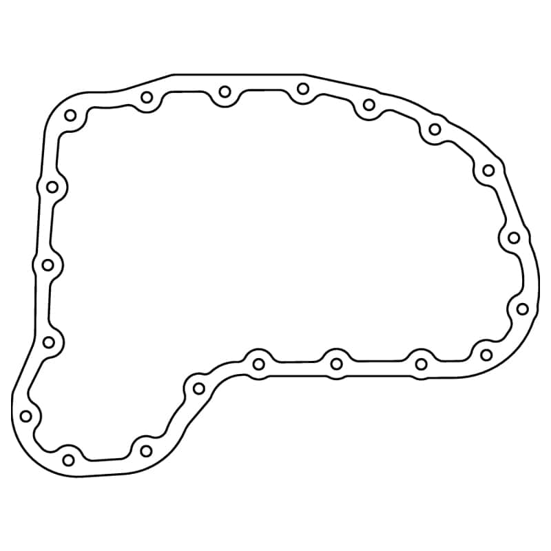 Cometic Gasket — Cometic Toyota 1GR-FE/2GR-FKS/2TR-FE .060in AFM Oil Pan Gasket - Lower
Oil Pan Gasket - view 2