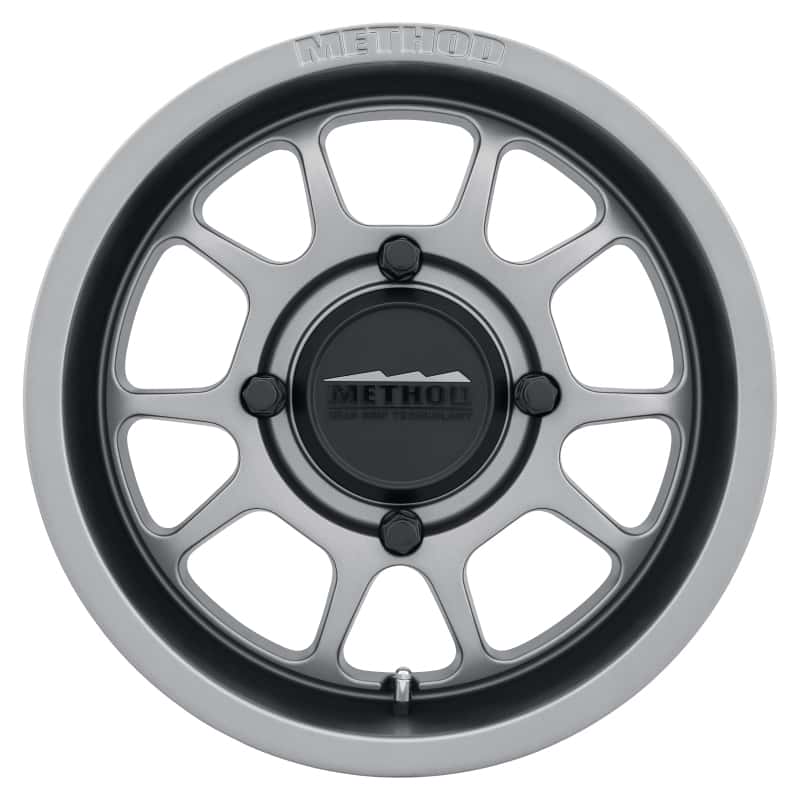 Method Wheels — Method MR409 Bead Grip 15x7 / 5+2/38mm Offset / 4x136 / 106.25mm CB Steel Grey Wheel - view 1