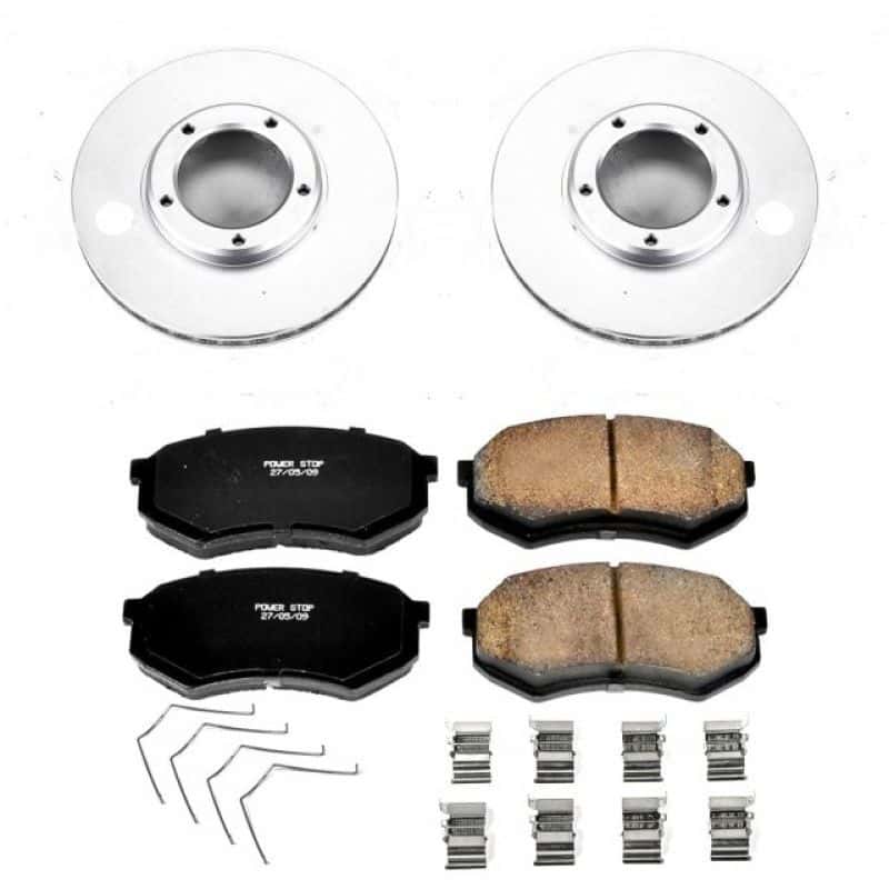 PowerStop — Power Stop 95-04 Toyota Tacoma Front Z17 Evolution Geomet Coated Brake Kit - view 1