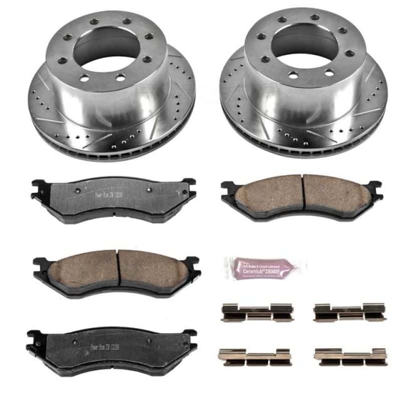 PowerStop — Power Stop 01-02 Dodge Ram 2500 Rear Z36 Truck & Tow Brake Kit - view 1