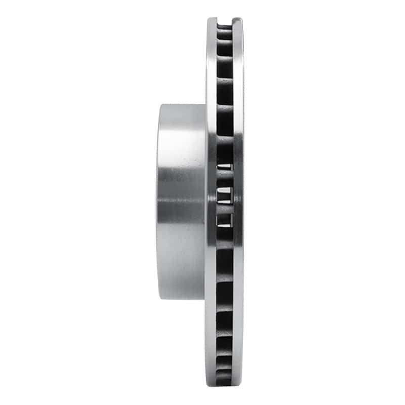 R1 Concepts — R1 90-01 Subaru Impreza Front Left Drilled & Slotted Silver Brake Rotor
R1 Brake Rotor Drill - view 3