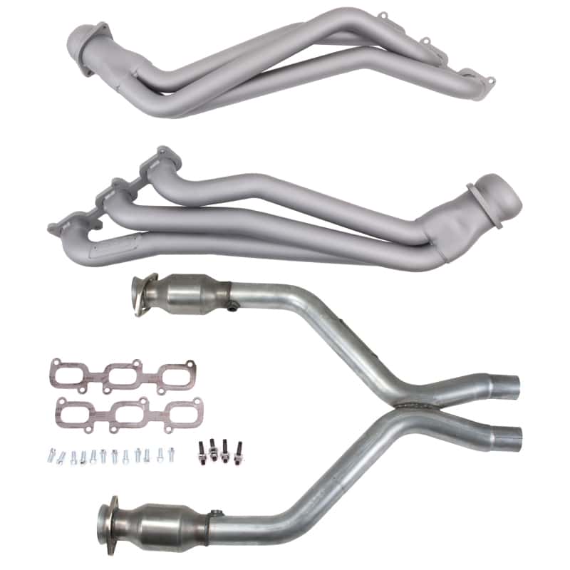 BBK — BBK 11-14 Ford Mustang V6 1-3/4 Long Tube Headers w/High Flow Catted X-Pipe (Ti Ceramic)
Exhaust Header
Exhaust Kit - view 1