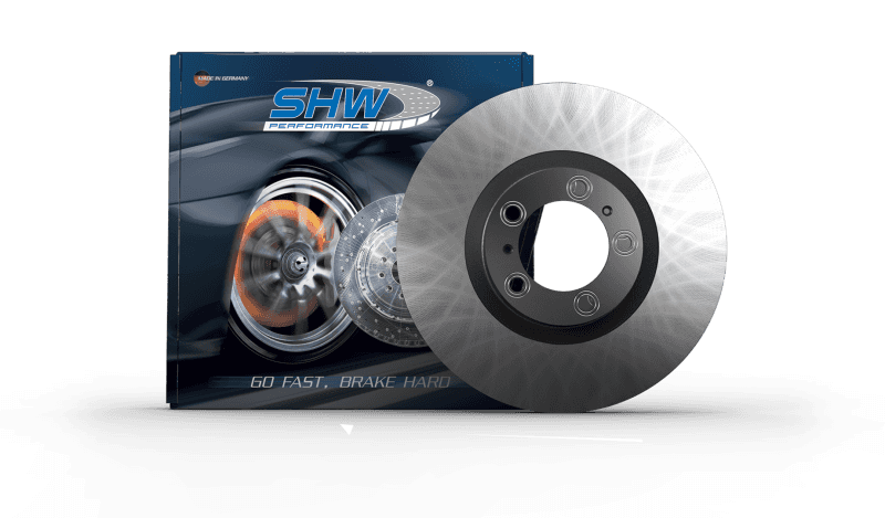 SHW Performance — SHW 16-19 Volkswagen GTI 2.0L Rear Smooth Monobloc Brake Rotor (5Q0615601E) - view 2