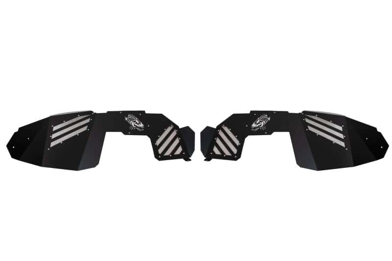 Fishbone Offroad — Fishbone Offroad 2018+ Jeep Wrangler/Gladiator - Black Powdercoat Front Inner Fenders - view 3