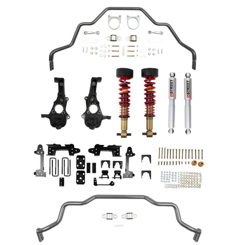 Belltech — Belltech LOWERING KIT 2019+ GM Silverado / Sierra 1500 4WD All Cabs - 2-5in Fr / 6in R
PERF HANDLING KIT - view 1
