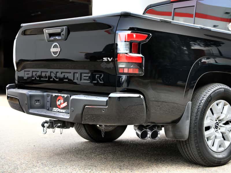 aFe — aFe 2022+ Nissan Frontier V6 Vulcan Series SS Cat-back Exhaust w/ Polished Tips
Cat-Back Exhaust - view 4