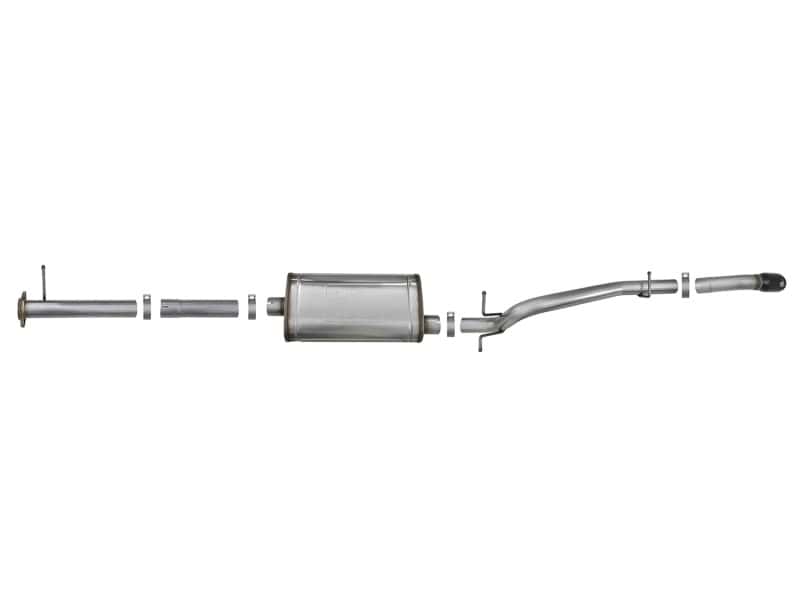aFe — aFe MACH Force-Xp Hi-Tuck 3in. 409 SS C/B Exhaust 15-18 GM Colorado/Canyon L4-2.5L/V6-3.6L - Blk Tip
Cat-Back Exhaust - view 4