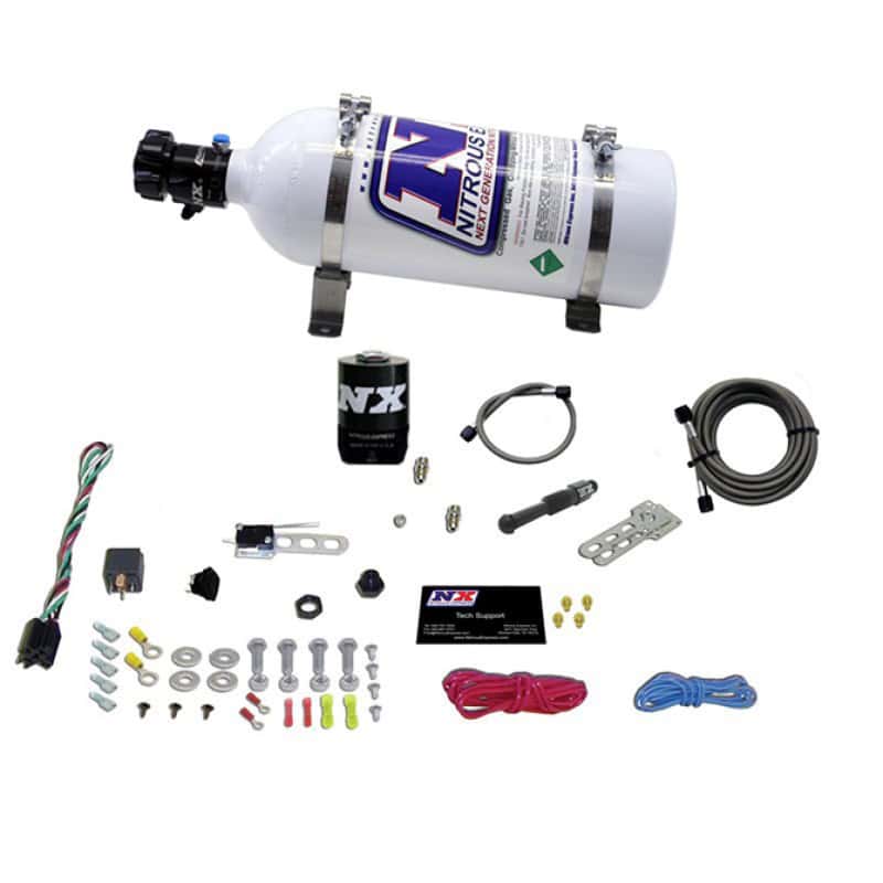Nitrous Express — Nitrous Express Dry EFI Single Nozzle Nitrous Kit (35-150HP) w/5lb Bottle
Injection System Kit
N2OSys - view 3