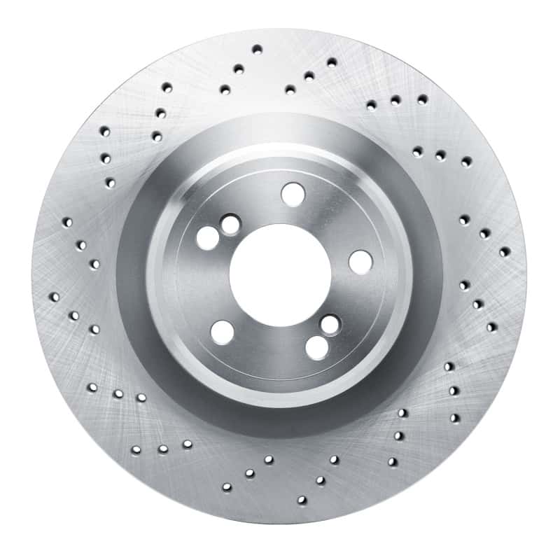 DFC — DFC 15-19 BMW X6 Left Rear Drilled Brake Rotor - view 1