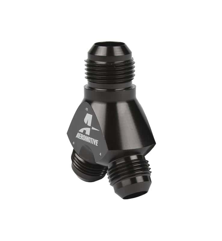 Aeromotive — Aeromotive Y-Block - AN-10 - 2x AN-08
Y-Block - view 3
