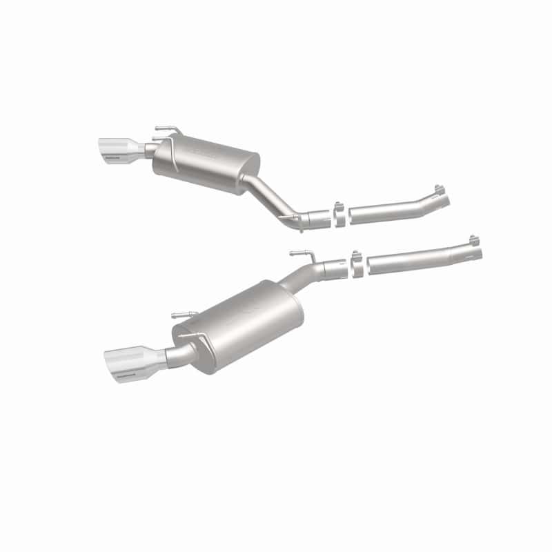 Magnaflow — MagnaFlow Axle-Back Stainless Dual Split 4in Polished Tips 10-15 Chevrolet Camaro Convert. 3.6L V6
Axle-Back
Cat-Back - view 6