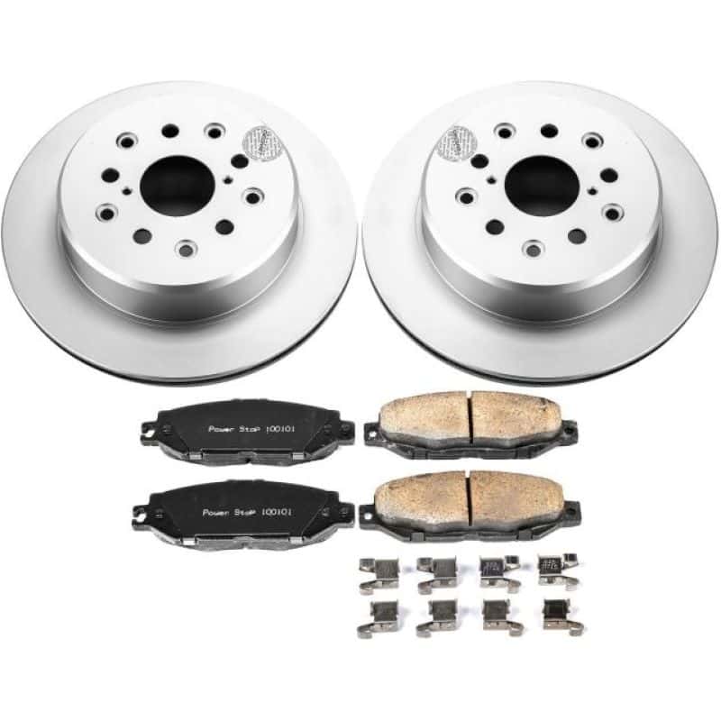 PowerStop — Power Stop 99-00 Lexus SC300 Rear Z17 Evolution Geomet Coated Brake Kit - view 1