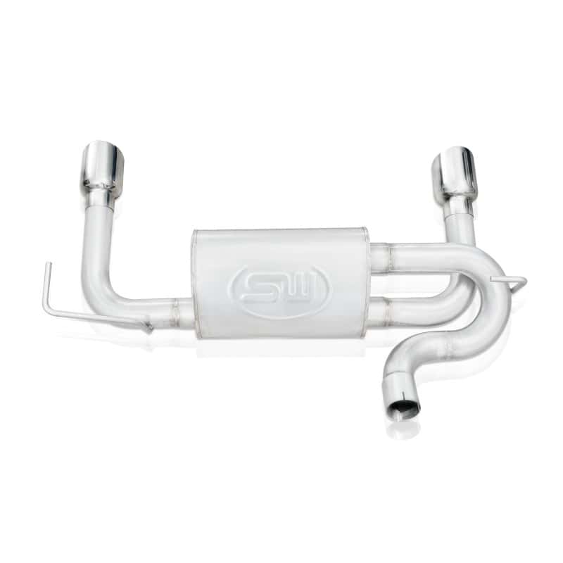 Stainless Works — Stainless Works 2007-17 Jeep Wrangler Axle Back Exhaust
Exhaust System - view 4