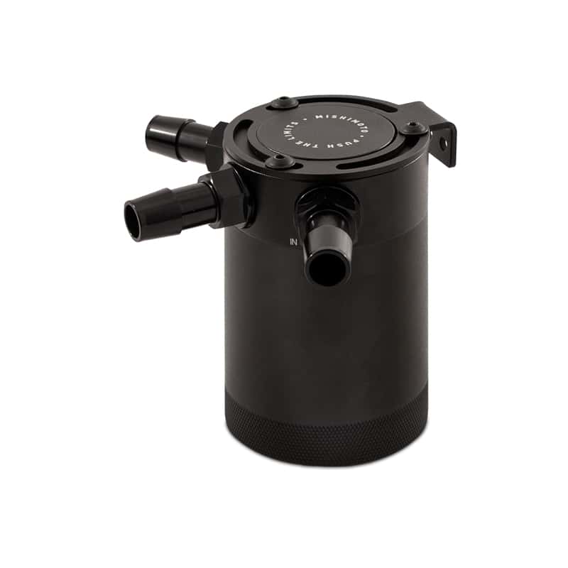 Mishimoto — Mishimoto Compact Baffled Oil Catch Can - 3-Port - view 3
