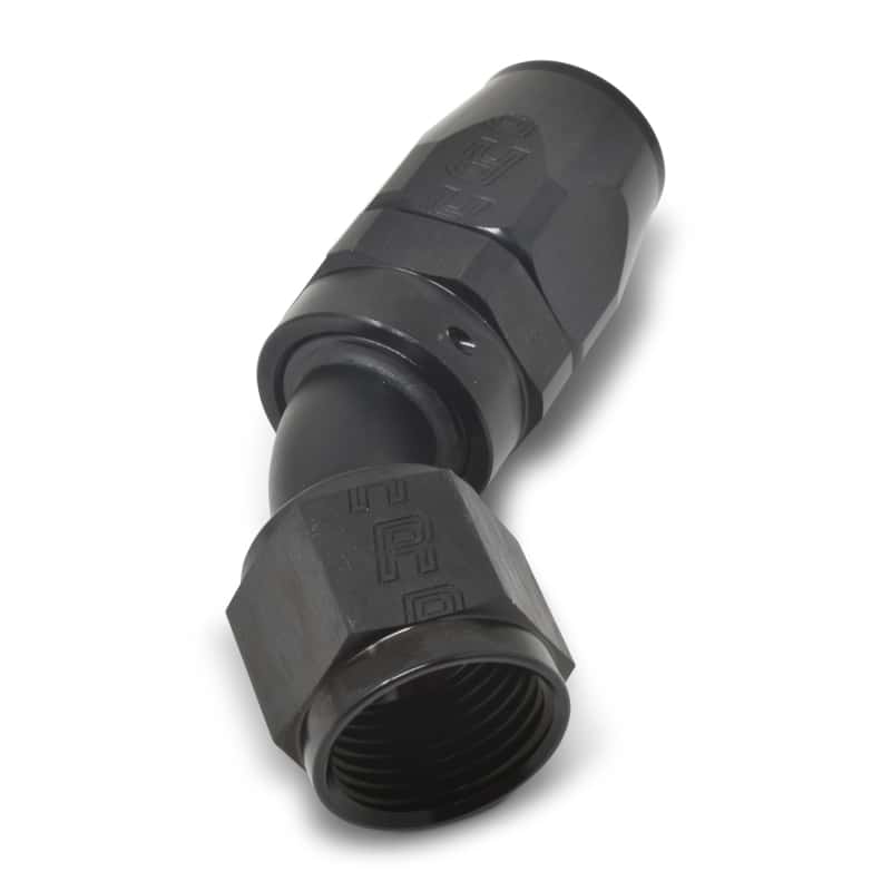 Russell — Russell Performance -4 AN Black 45 Degree Full Flow Hose End
Hose Fitting - view 7