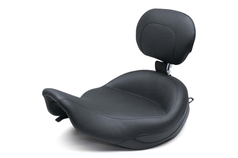 Mustang Motorcycle — Mustang 97-07 Harley Rd King, 06-07 Str Glide, 00-05 Eagle Touring Solo Seat-Black - view 1