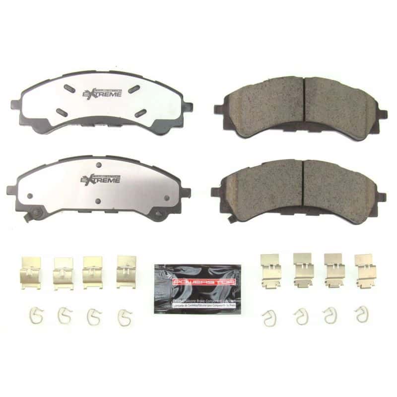PowerStop — Power Stop 2019 Ford Ranger Front Z36 Truck & Tow Brake Pads w/Hardware
Z36 Brake Pads - view 1