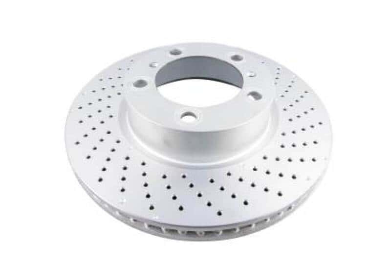 DBA — DBA 2020 Mercedes-Benz A45 (w/Vented Rear Rotor) Rear En-Shield OE Drilled Rotor
Brake Rotor - view 2