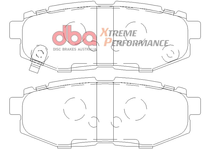 DBA — DBA 11+ Subaru Legacy GT XP650 Rear Brake Pads
Brake Pad - view 2