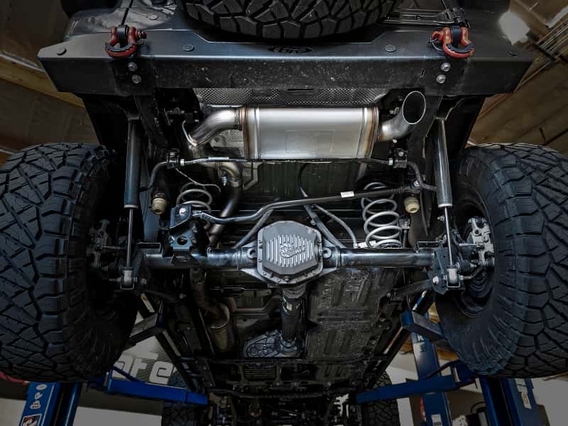 aFe — aFe MACH Force-Xp Hi-Tuck 3in 409 SS 18-20 Jeep Wrangler JL 2.0/3.6 Axle-Back Exhaust
Axle-Back Exhaust - view 7