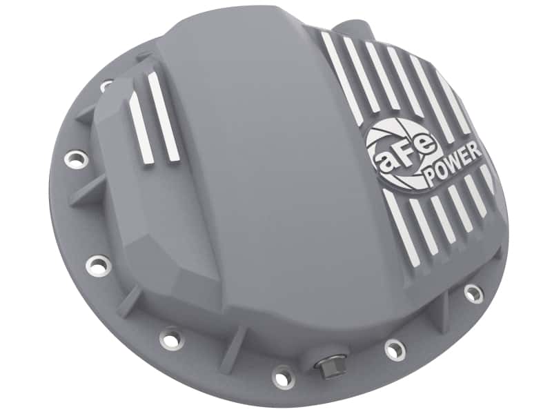 aFe — aFe Pro Series GMCH 9.5 Rear Diff Cover Raw w/ Machined Fins 19-20 GM Silverado/Sierra 1500
Differential Cover - view 3