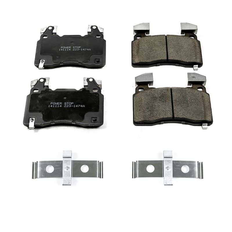 PowerStop — Power Stop 15-19 Cadillac CTS Front Z17 Evolution Ceramic Brake Pads w/Hardware
Z17 Brake Pads - view 1