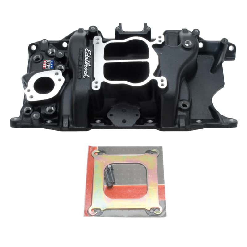 Edelbrock — Edelbrock Performer 318 w/ O EGR Black
MANIFOLD - view 3