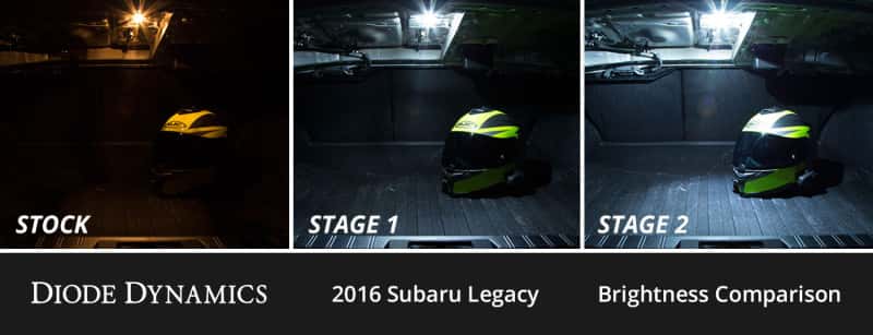 Diode Dynamics — Diode Dynamics 10-14 Subaru Legacy Interior LED Kit Cool White Stage 1 - view 3