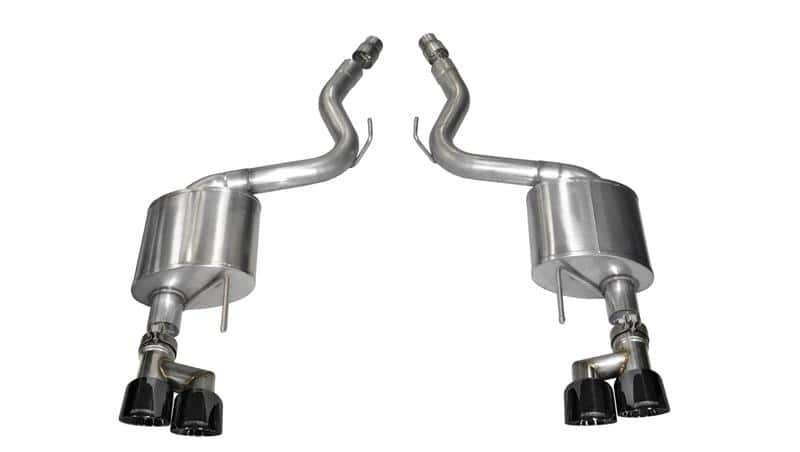 CORSA Performance — Corsa 2015-2017 Ford Mustang GT 5.0 3in Axle Back Exhaust Black Quad Tips (Sport)
Exhaust - view 2