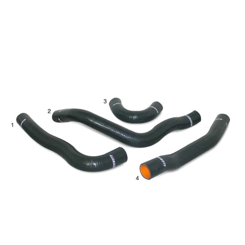 Mishimoto — Mishimoto Mitsubishi EVO X Black Silicone Hose Kit
Coolant Hose Kit - view 2