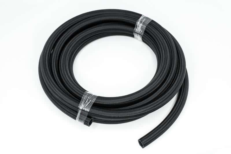 DeatschWerks — DeatschWerks 10AN Black Nylon Braided CPE Hose 20 Feet - view 3