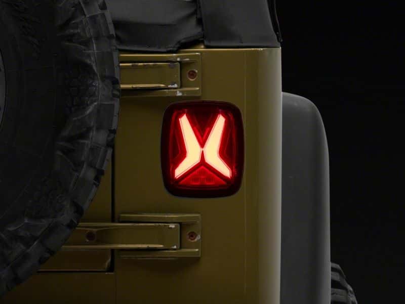 Raxiom — Raxiom 76-06 Jeep CJ7 Wrangler YJ & TJ Gladiator LED Tail Lights- Blk Housing (Smoked Lens)
Lights - view 6
