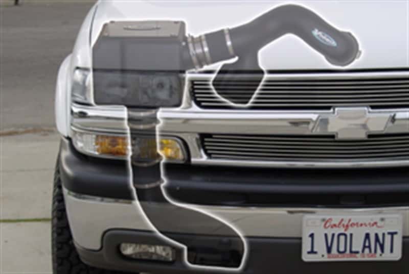 Volant — Volant 02-06 Cadillac Escalade 6.0 V8 Air Intake Scoop
AirIntScoop - view 3