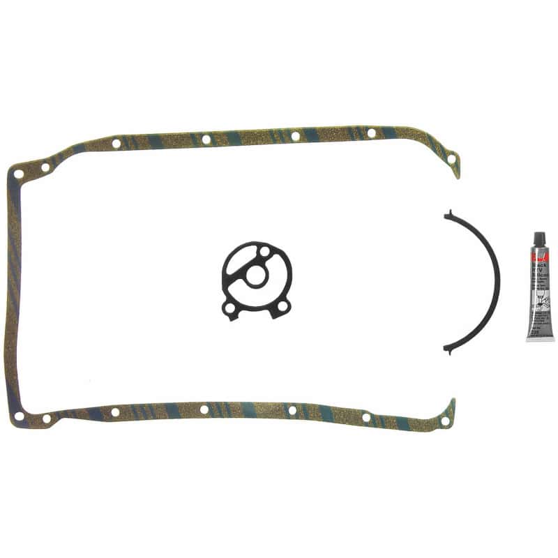Fel-Pro — Fel-Pro Chevrolet S10 OS 34300 C Engine Oil Pan Gasket Set Blue Stripe cork-rubber - view 1