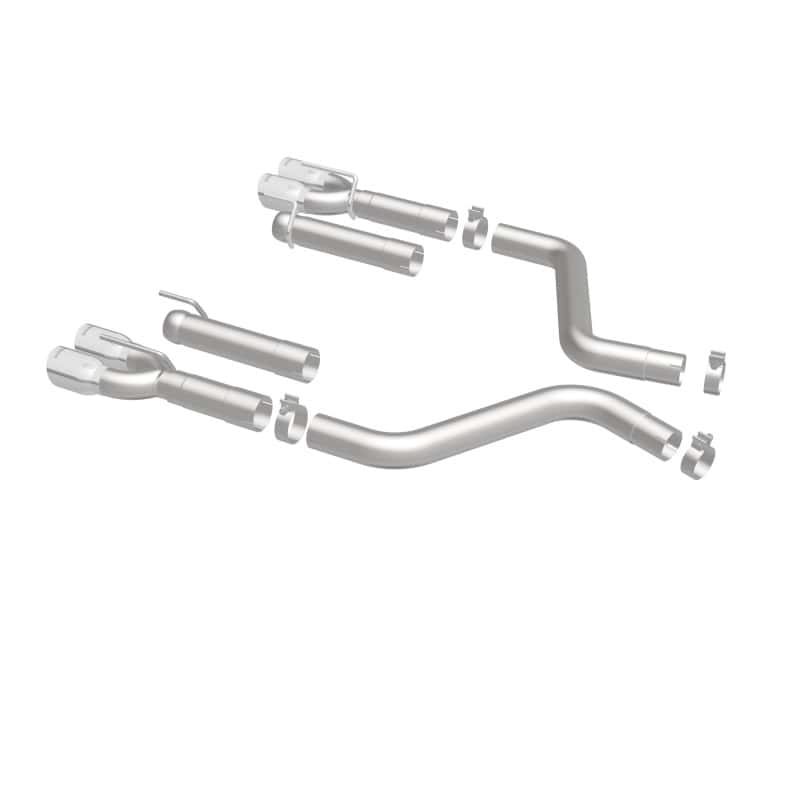 Magnaflow — MagnaFlow Axle-Back, SS, 3in, Quad Split Rear 3.5 Tips 2015 Dodge Challenger incl SRT Hellcat
Axle-Back - view 10