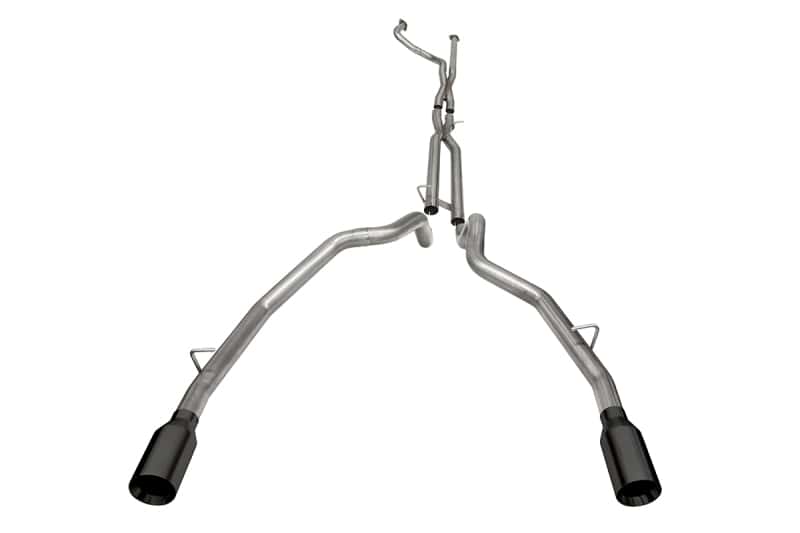 CORSA Performance — Corsa 2021-2024 Dodge Ram TRX Crew Cab Baja Catback Exhaust Dual Rear Black Tip
Exhaust - view 3