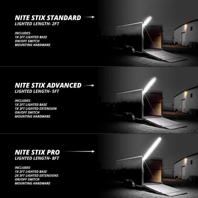 XKGLOW — XK Glow Nite Stix Foldable Overhead Light System 8ft - view 4